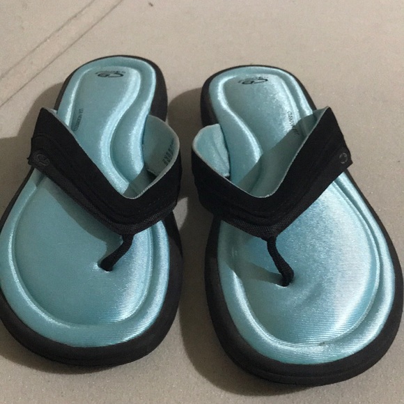 champion memory foam flip flops